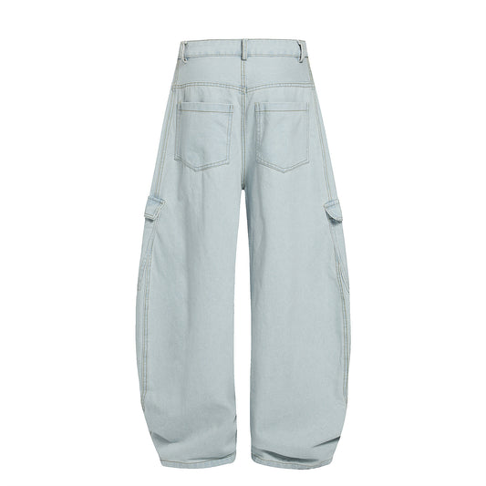 Harajuku Style Multi Pocket Wide Leg Work Pants