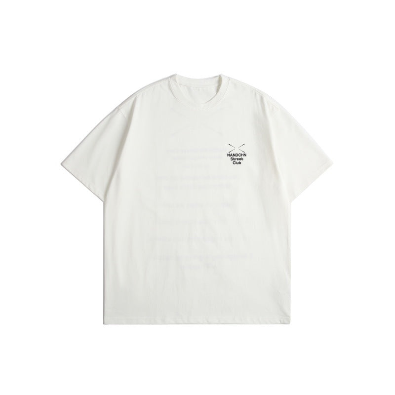Harajuku Style Loose Fit Letter Print T-Shirt