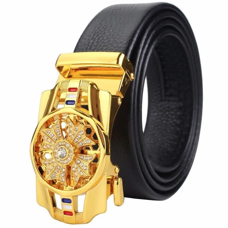Harajuku Inspired Men's Versatile Automatic Buckle Belt