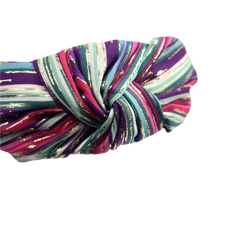 Retro Ethnic Knotted Headband