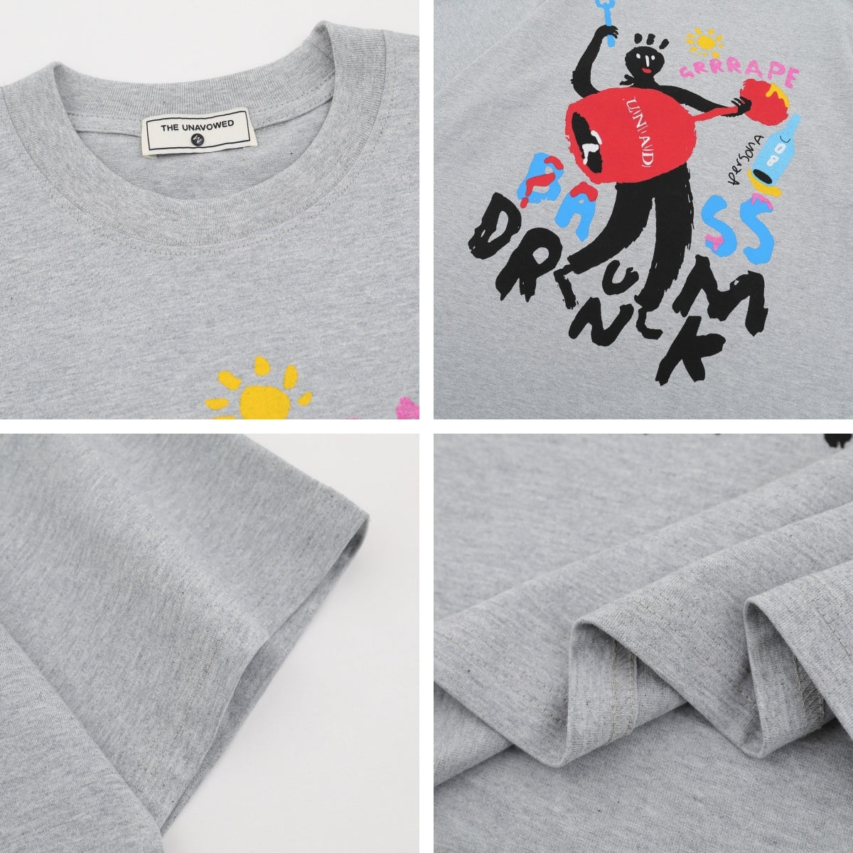 Harajuku Cartoon Print Short Sleeve T-Shirt