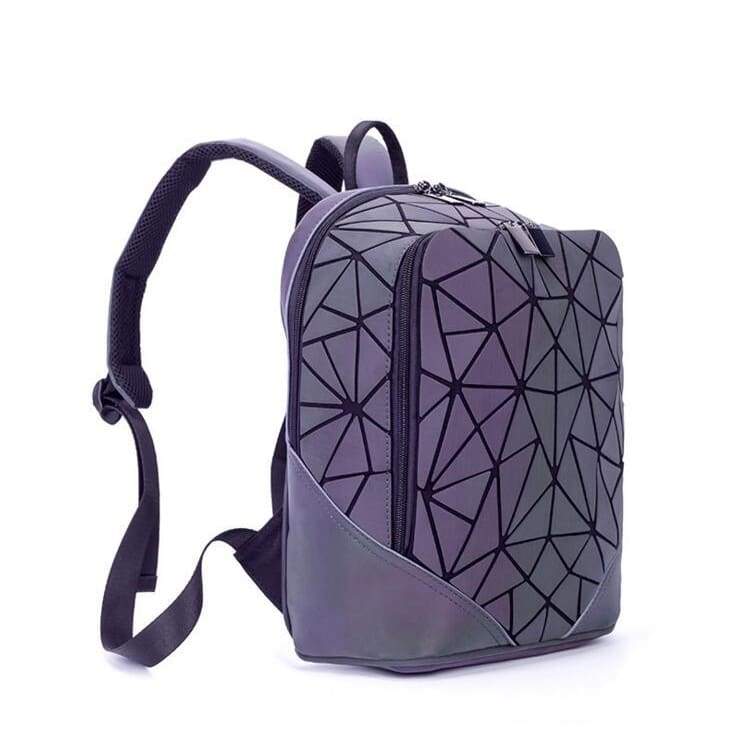 Hype Geometric Prism Luminous Backpack - Larger Size