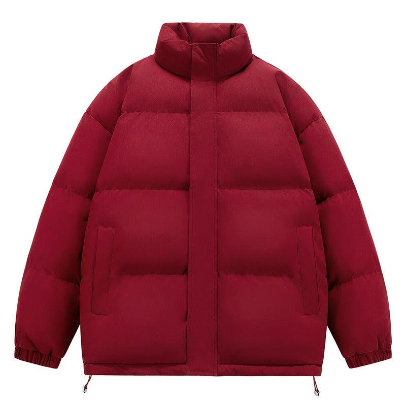Harajuku Style Thick Cotton Jacket - Unisex Casual Trendy Wear