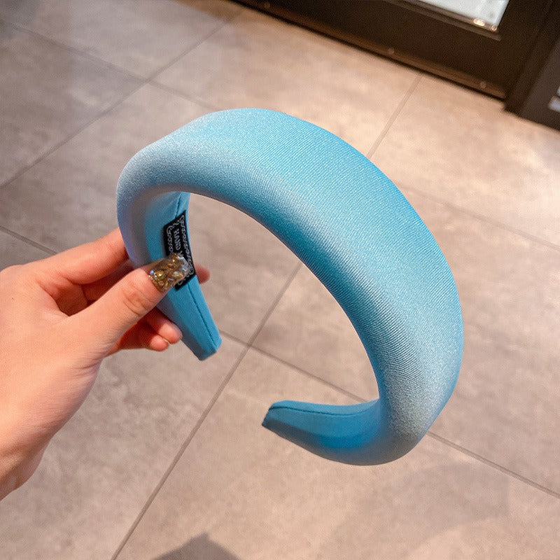 Candy Colored Thick Sponge Hair Hoop