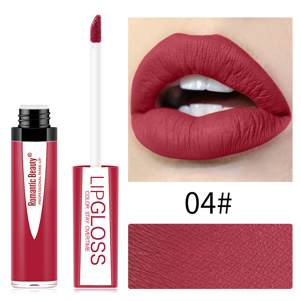 Waterproof Matte Texture Lip Glaze - Harajuku Style