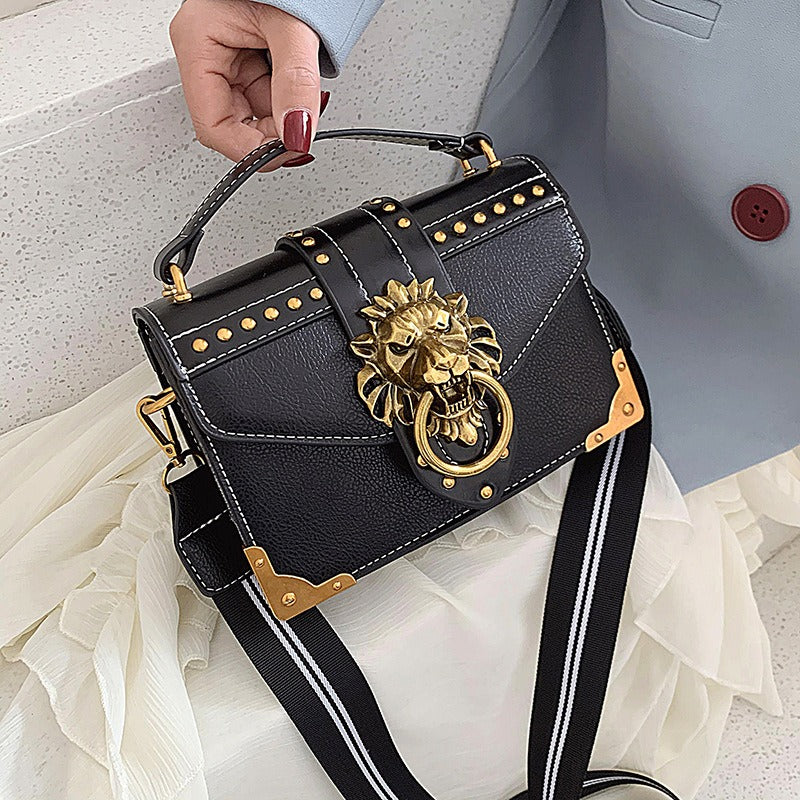 Harajuku Style Retro PU Handbag - Small Crossbody Bag