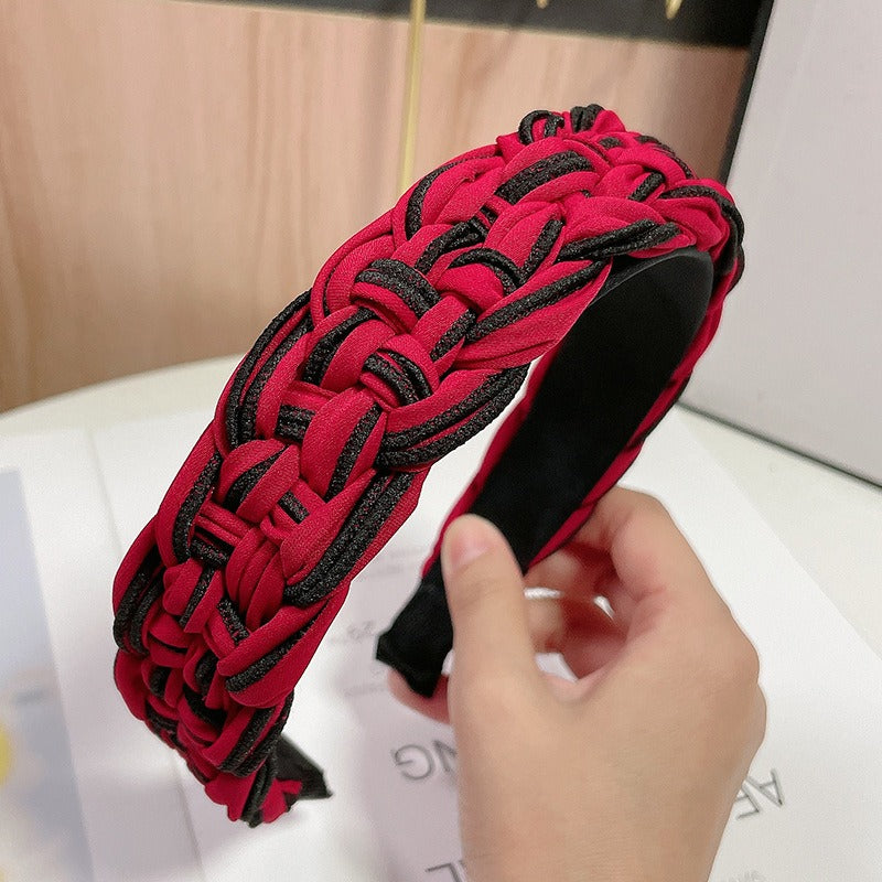 High-End Braided Twist Headband