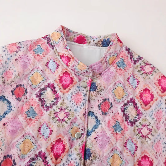 Women's Harajuku Street Fashion Printed Cotton Jacket