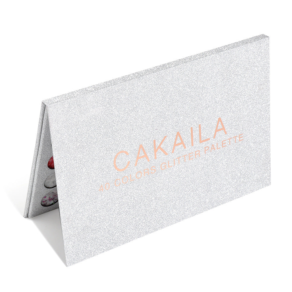 40 Color Eye Shadow Palette - Harajuku Style Glitter