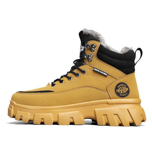 Men's Trendy Suede High Top Martin Boots