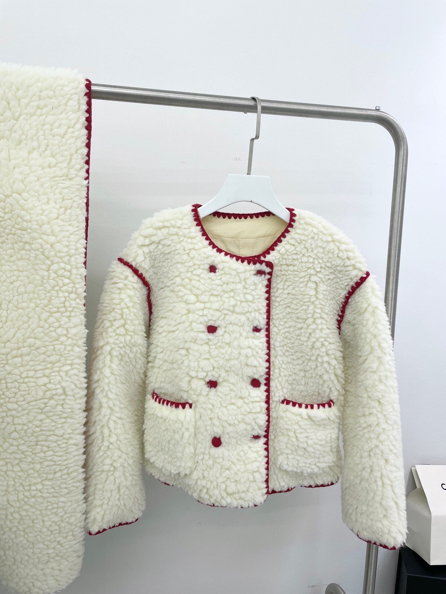 Harajuku Style Women's Double Breasted Warm Jacket