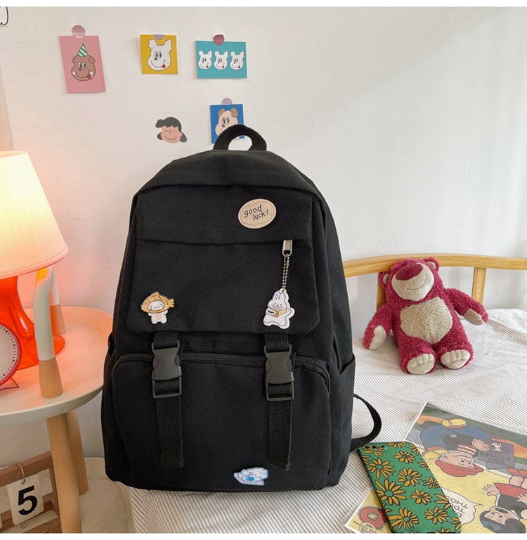 Korean Style Large Capacity Backpack for School Girls