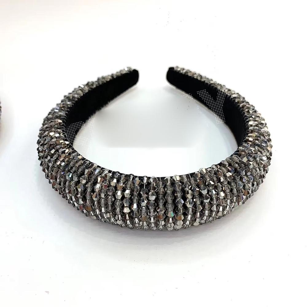Red Thin Sponge Pearl Headband