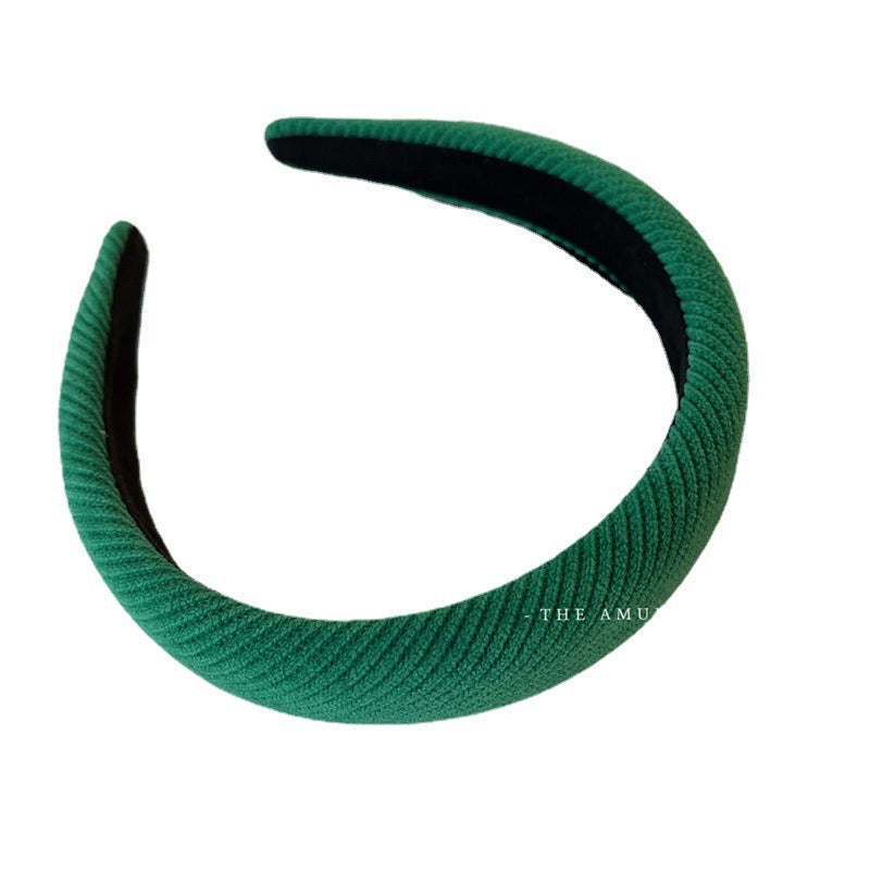 Korean Retro Corduroy Hair Band
