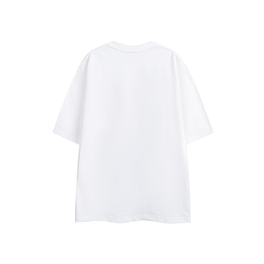 Abstract Art Loose Fit Short Sleeve Tee for Men & Women