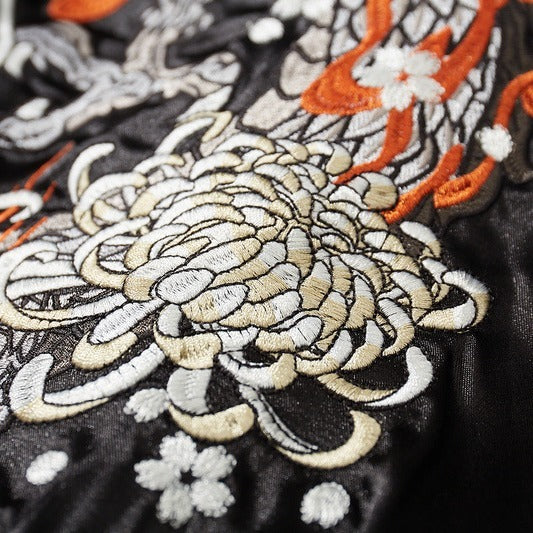 Harajuku Style Embroidered Baseball Jacket for Men & Women