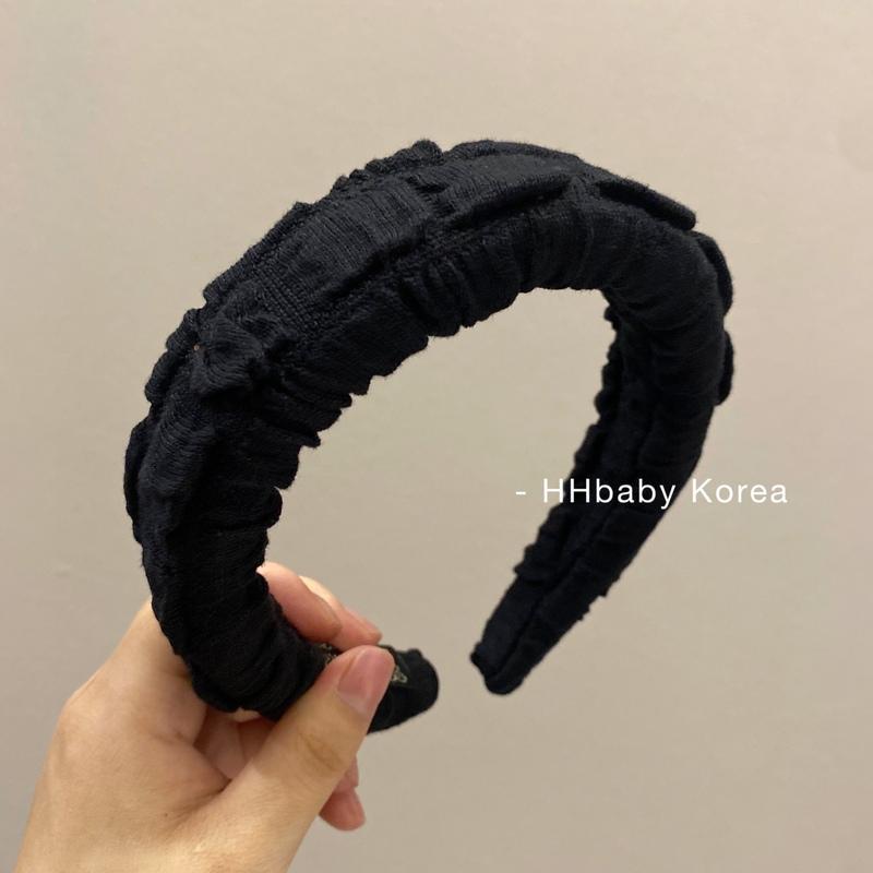 Folded Bubble Knitted Sponge Headband