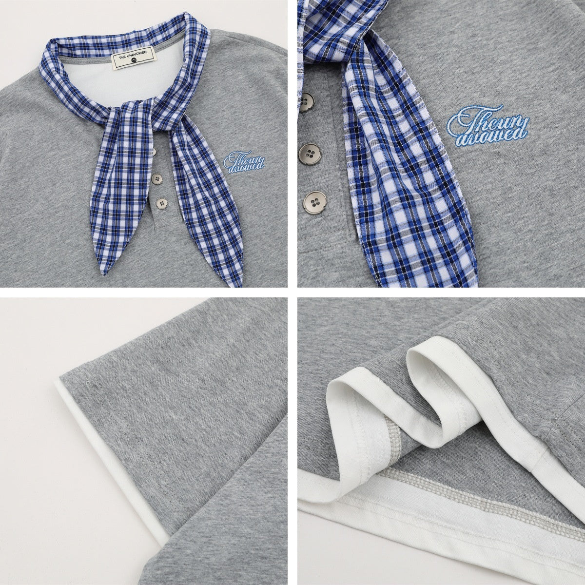 Retro Design Letter Embroidery T-Shirt for Couples