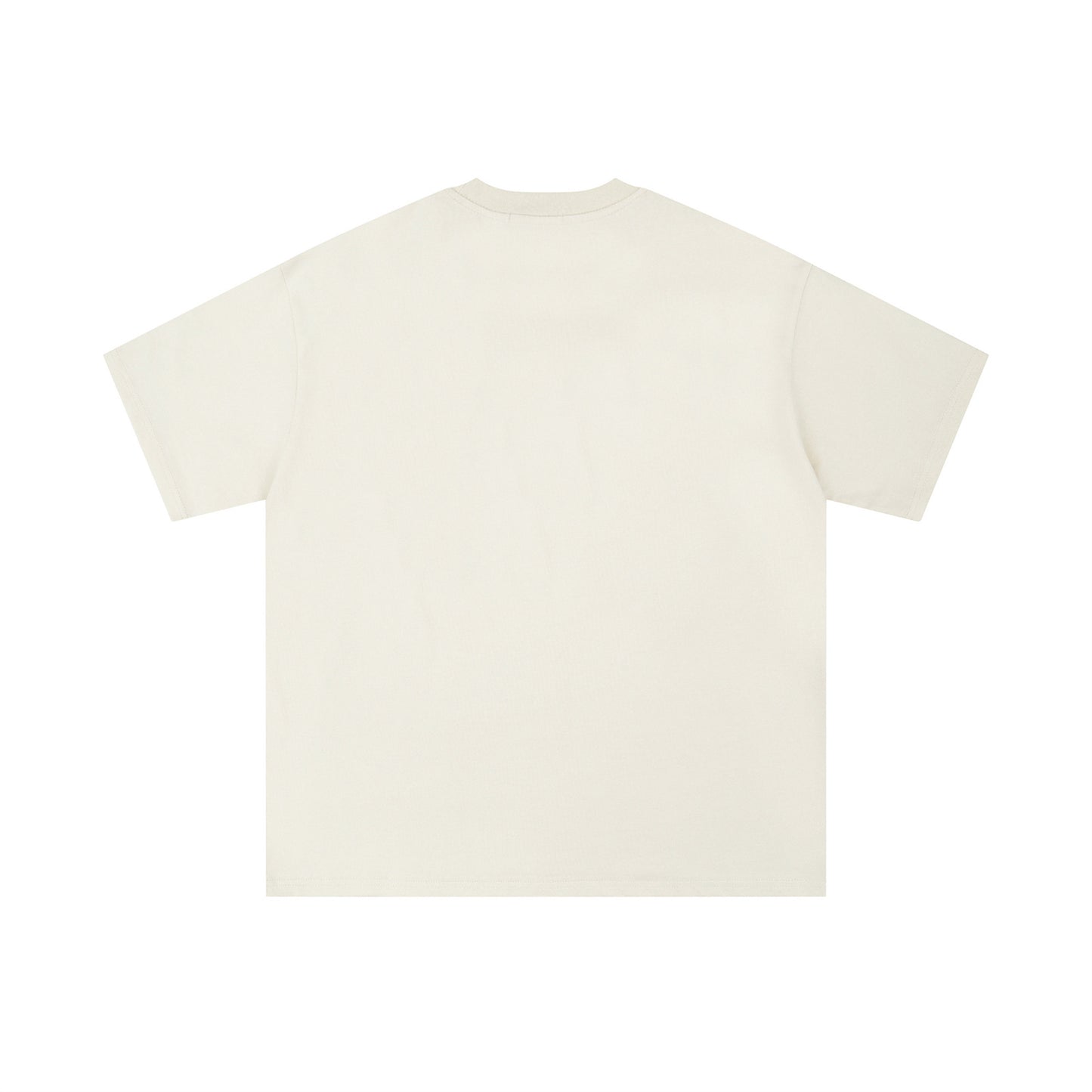 Playful Rhinestone Hula Hoop Cat Embroidery T-Shirt