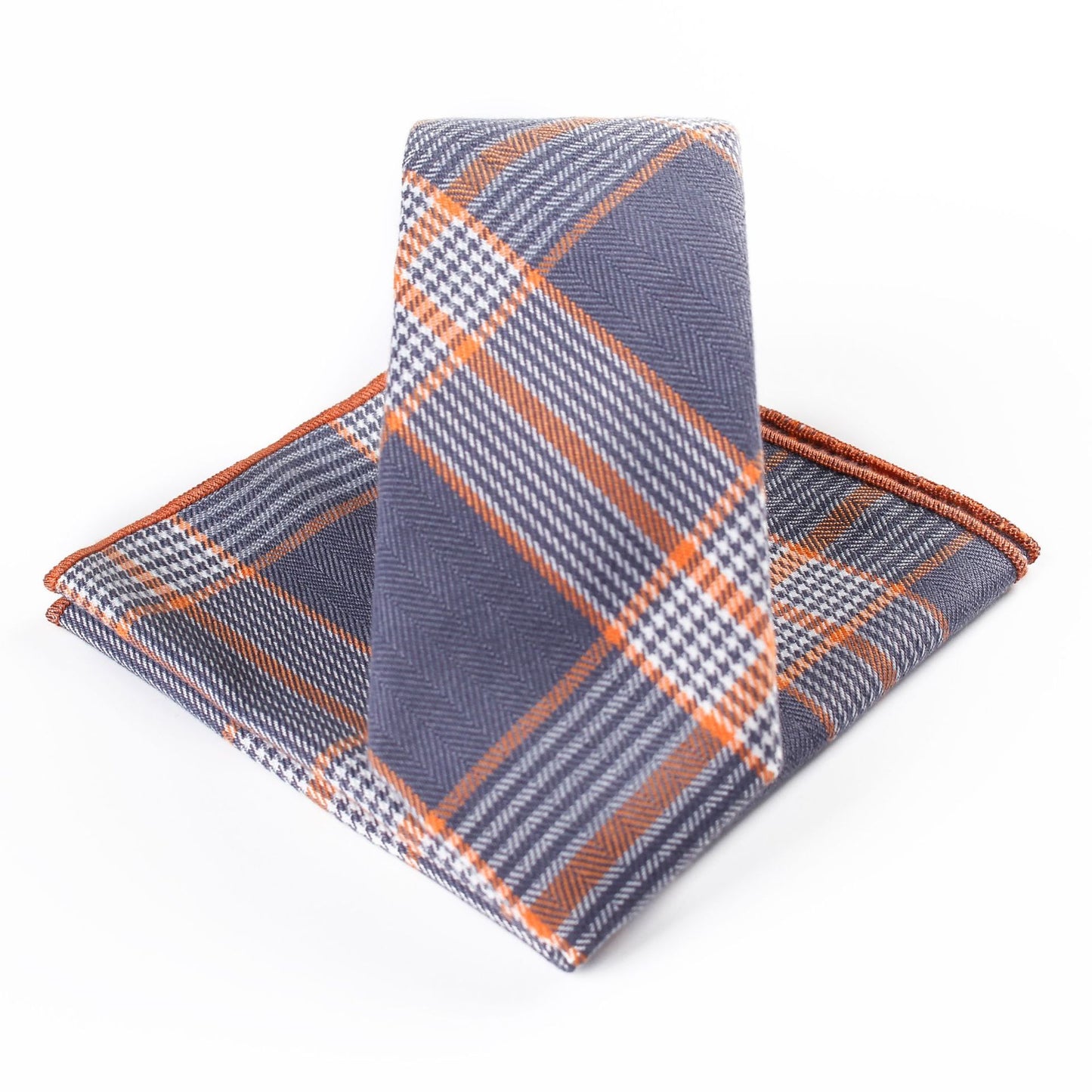 Business Casual Tie Set with Pocket Square