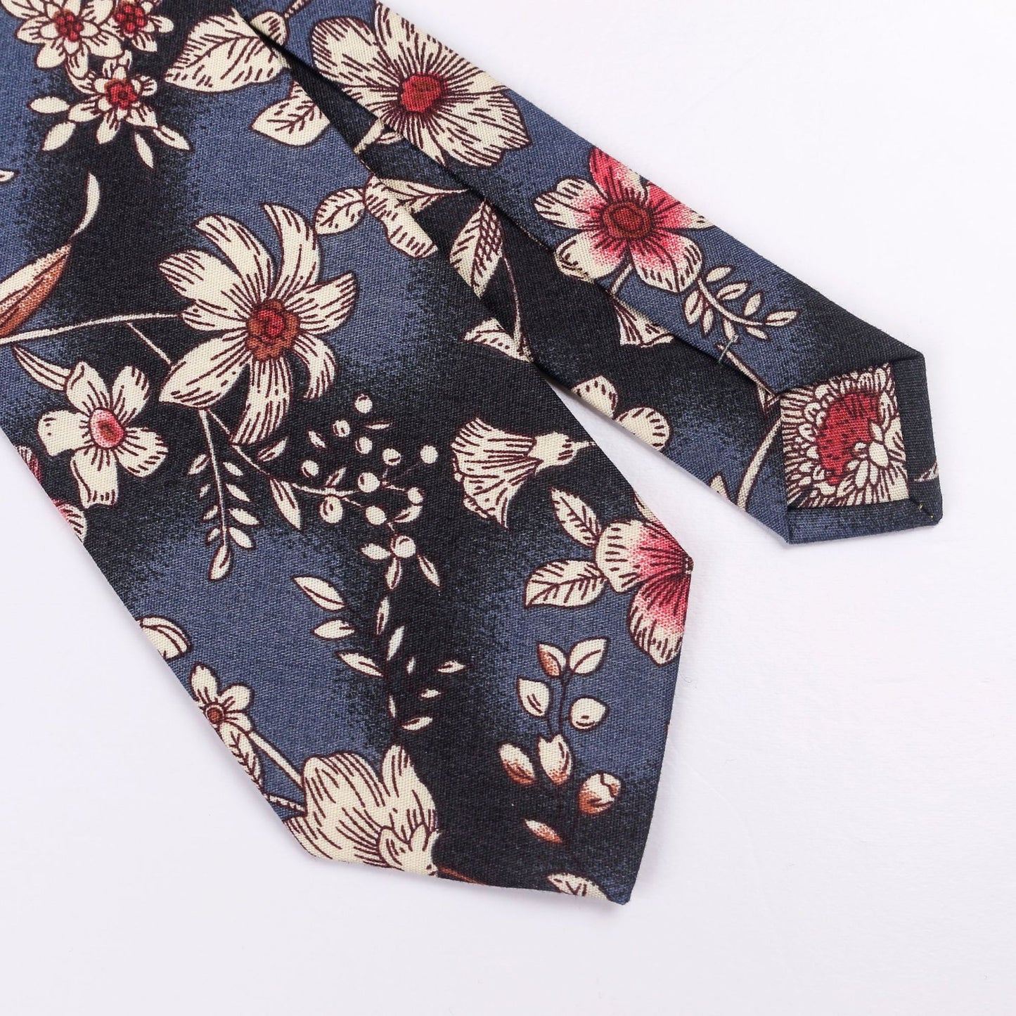 Fresh Pastoral Floral Cotton Tie Set