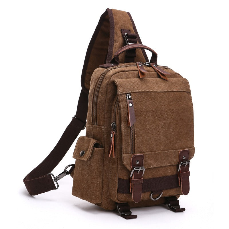 Harajuku Style Canvas Backpack for Travel & School