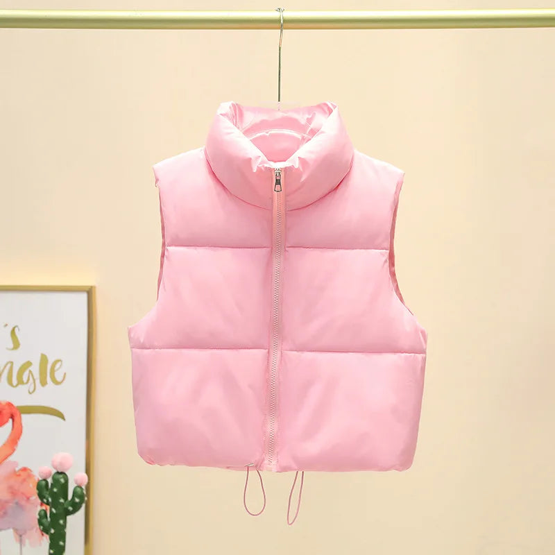 Harajuku Style Warm Sleeveless Vest for Women