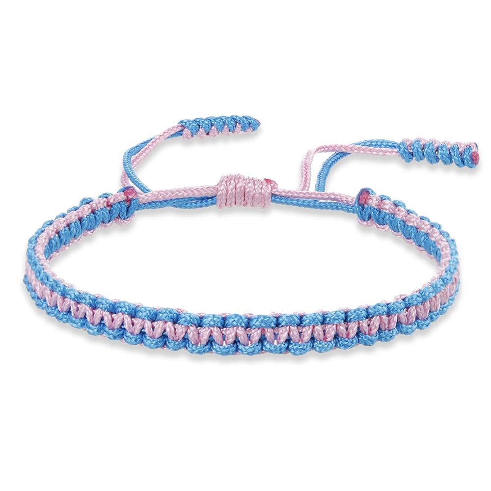 Ethnic Tibetan Buddha Amulet Bracelets - Handmade Multicolor