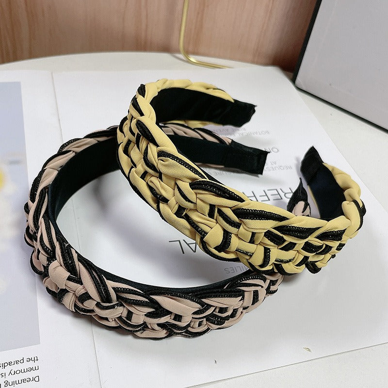 High-End Braided Twist Headband