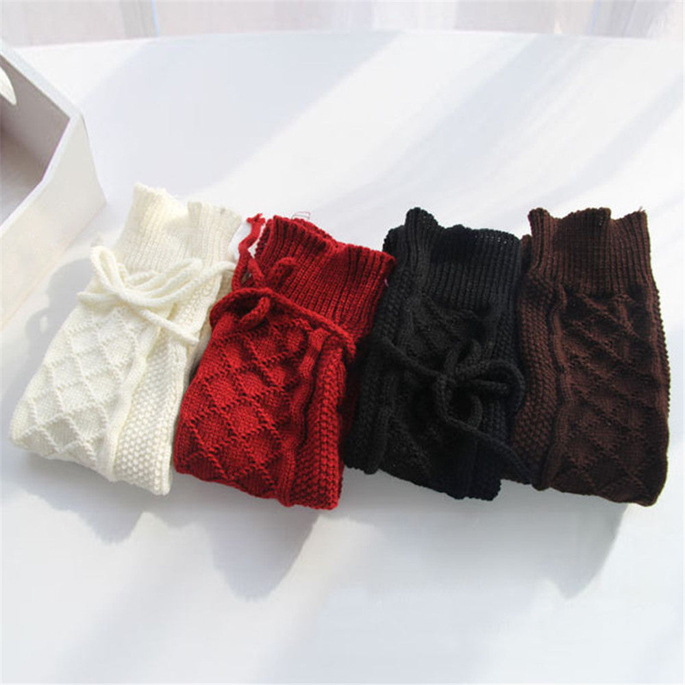 Harajuku Style Over Knee Socks - Sexy Cable Knit Thigh-Highs