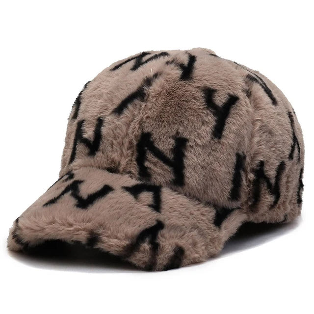 Leopard Print Short Brim Adjustable Baseball Cap