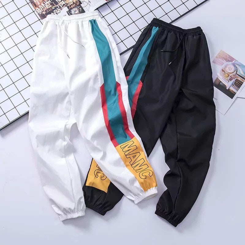 Harajuku Style Streetwear Joggers - Casual Cargo Pants for Men