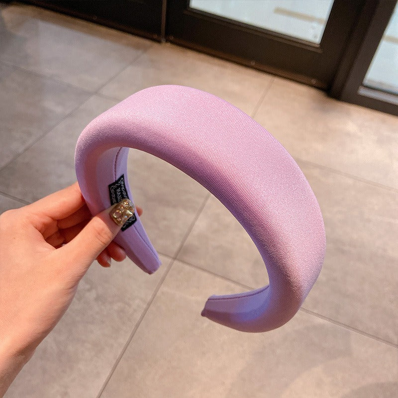 Candy Colored Thick Sponge Hair Hoop