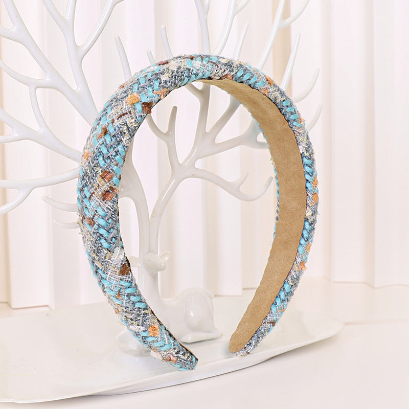 Woolen Cloth Sponge Headband & Hair Clip F663
