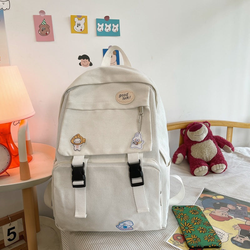Korean Style Large Capacity Backpack for School Girls