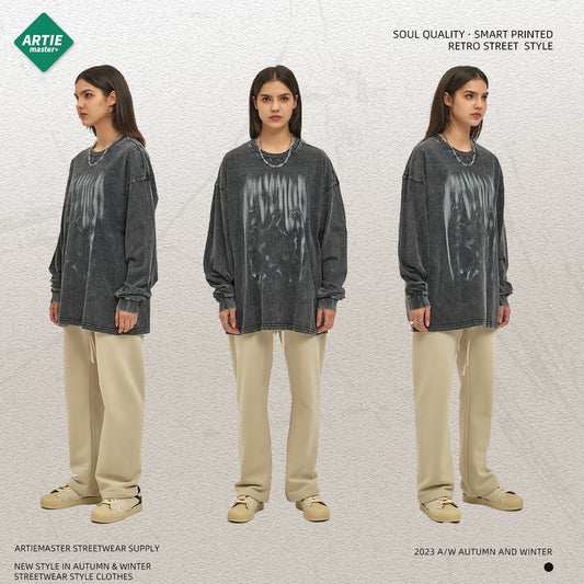 250g Pure Cotton Retro Loose Fit Shirt for Men