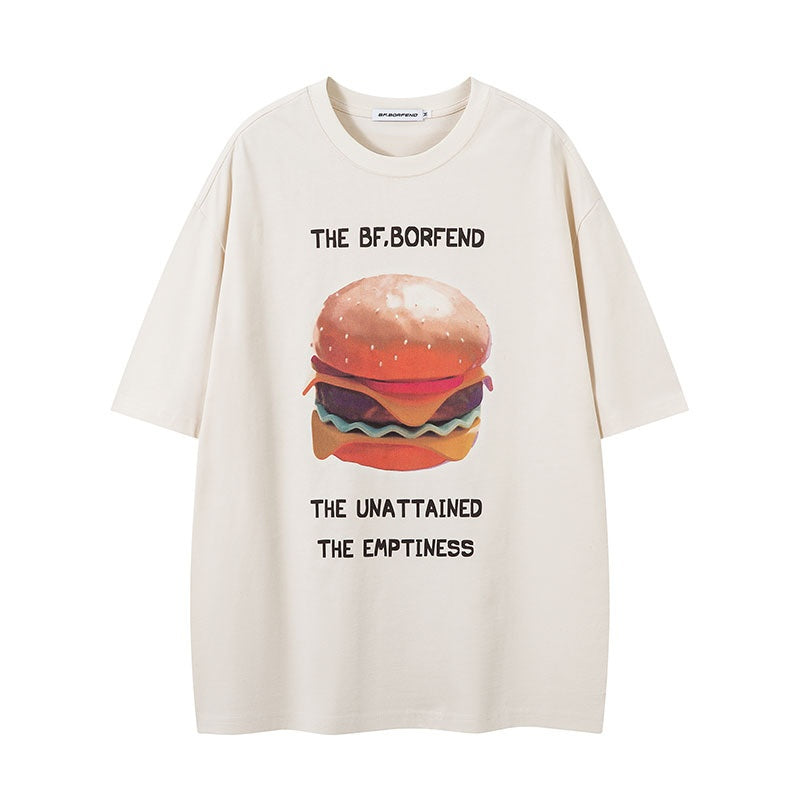 Playful Harajuku-Style Printed Unisex T-Shirt