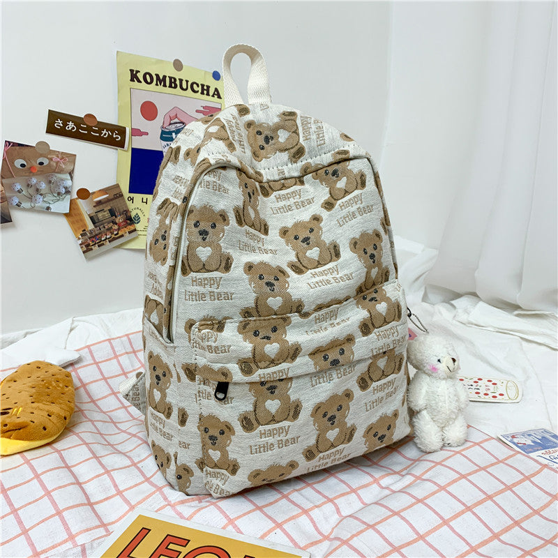 Harajuku Style Large Capacity Casual Backpack for Girls