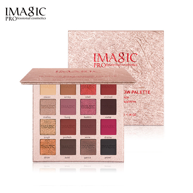 Harajuku Style Charming Eyeshadow Palette - 16 Colors
