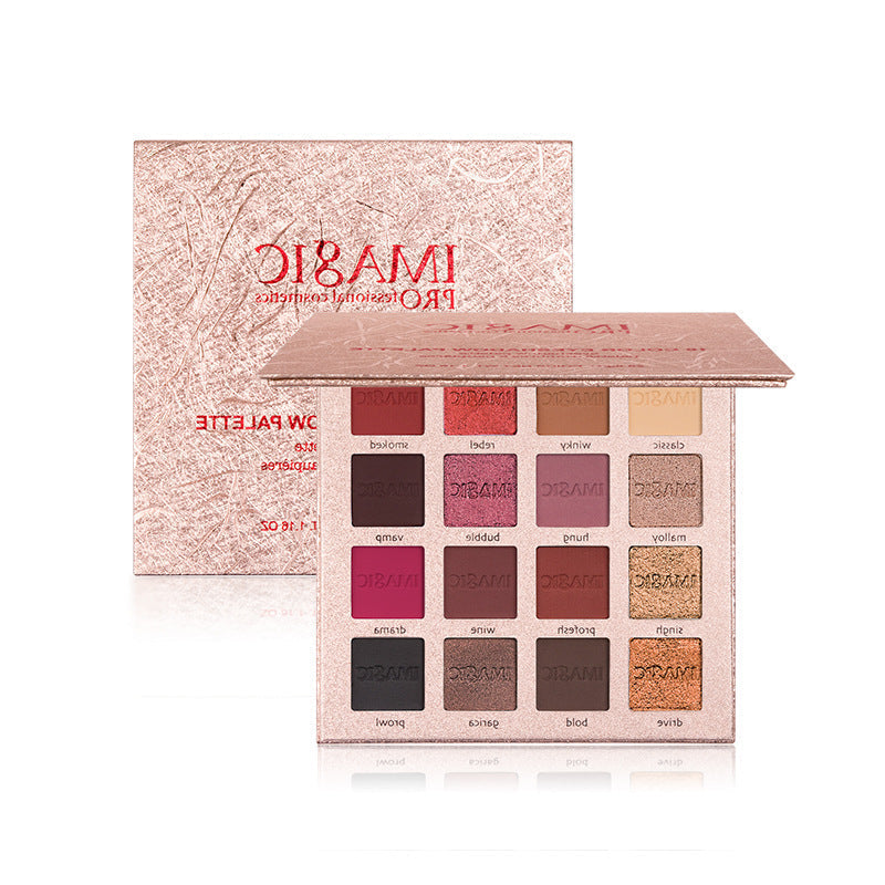 Harajuku Style Charming Eyeshadow Palette - 16 Colors