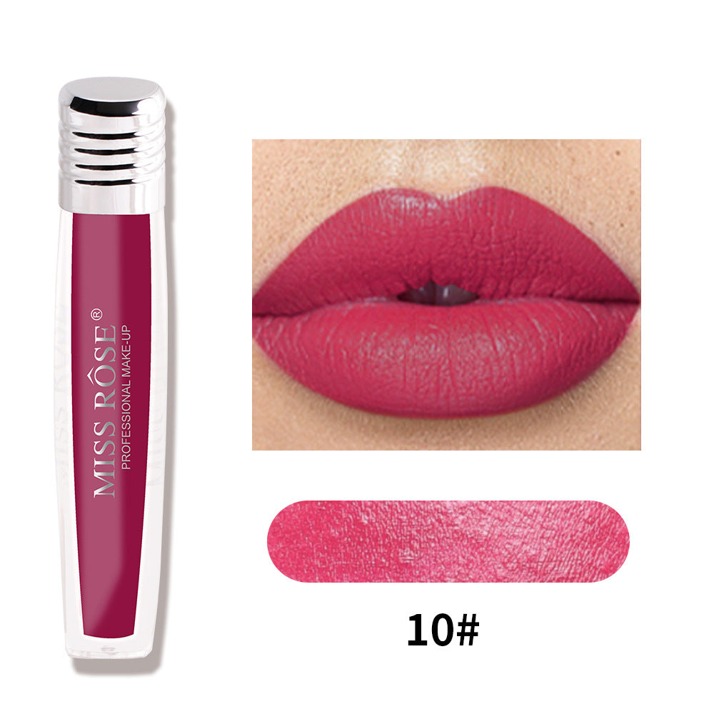 Candy Pearl Lip Gloss - Non-Sticky Velvet Finish