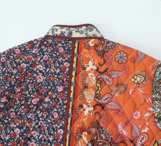 Vintage Harajuku Style Cotton Padded Jacket