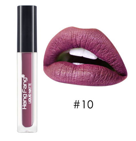 Harajuku Style Long-lasting Waterproof Matte Liquid Lipstick - 20 Colors
