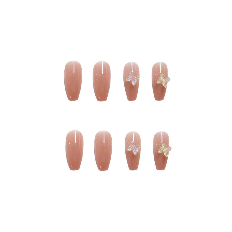 Aurora Butterfly Detachable Nail Patch Set