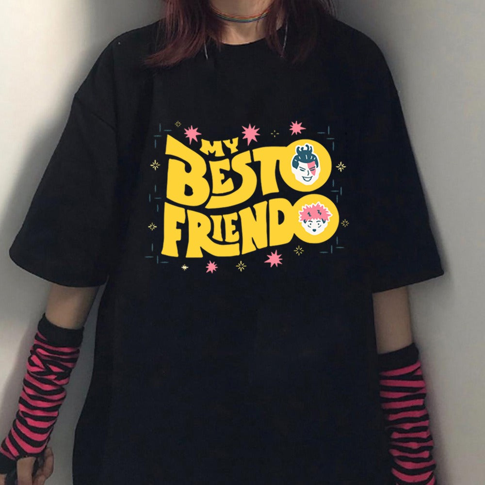 My Besto Friendo Aoi Short Sleeve Harajuku T-Shirt