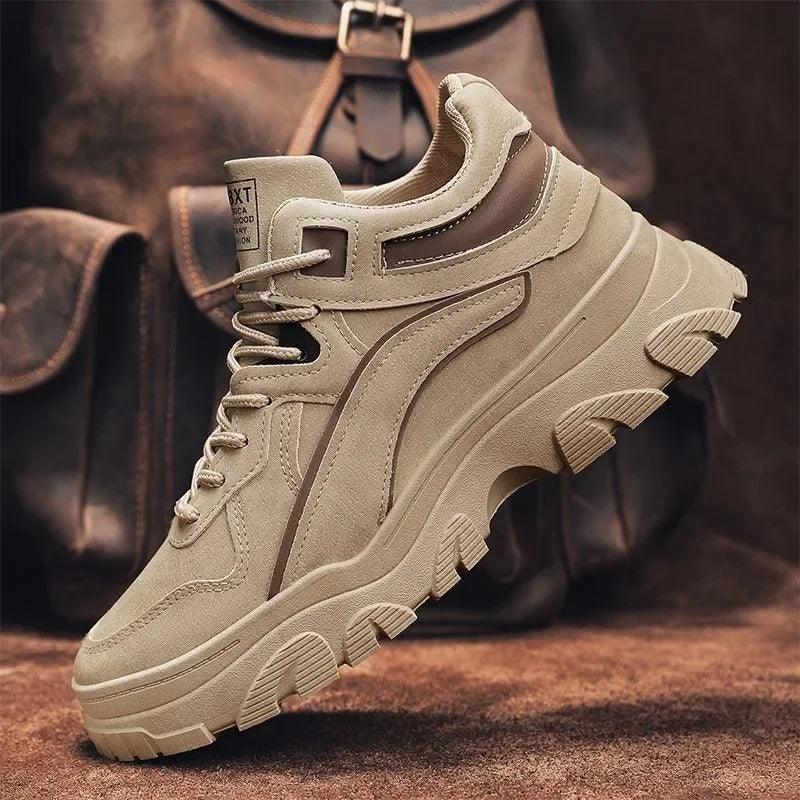 Trendy Lightweight Anti-Slip Work Shoes for Men
