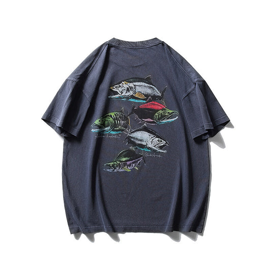 Playful Loose Fit Harajuku Style T-Shirt