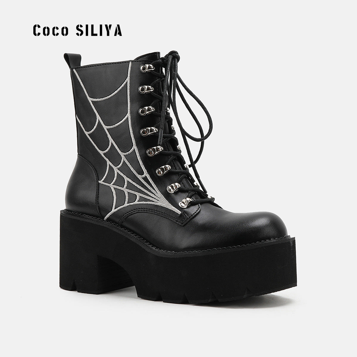 Harajuku Style Women's Thick Soled Platform Boots