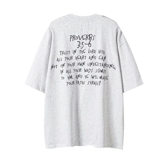 Harajuku Style Oversized Smiley Face T-Shirt