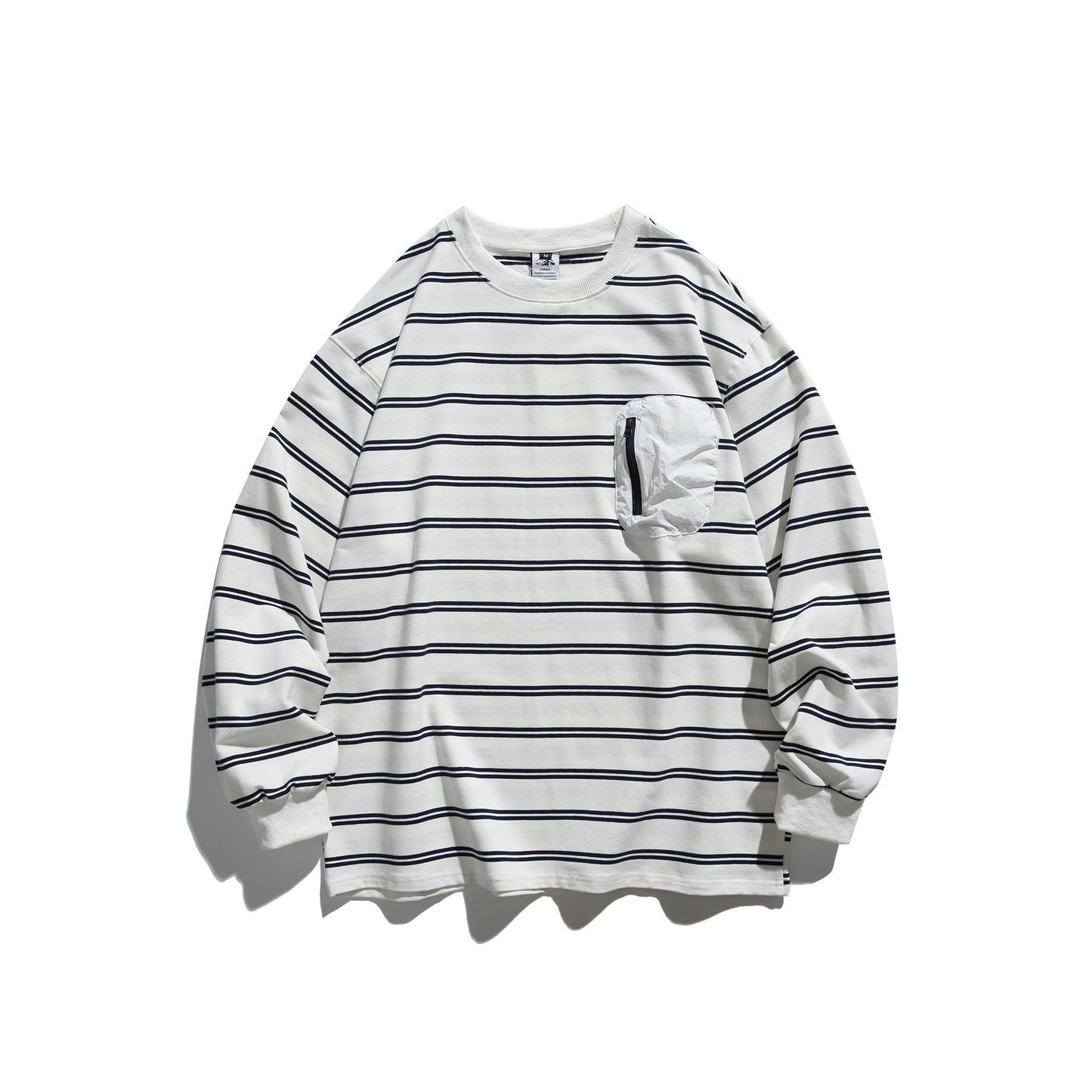 Playful Striped Long Sleeved T-Shirt for Casual Wear